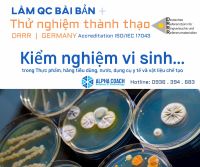 THỬ NGHIỆM THÀNH THẠO MIỄN DỊCH HỌC, SINH HỌC PHÂN TỬ VÀ VI SINH HÃNG DRRR, ĐỨC